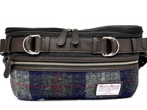 即決★Harris Tweed closshi 別注★ボディバッグ ハリスツイード クロッシー メンズ 紺 ショルダーバッグ レディース ウエストポーチ_画像2