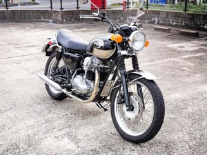 期間限定再出品★車検R7年8月まで★kawasaki W650 程度良好★走行22000km★検索)W800 W400 W1 W3クラシック モーターロック 手曲げマフラー