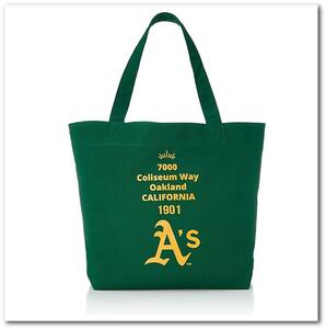 【新品】MLB キャンバストートバッグ Oakland Athletics