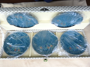 曽根陶器 曽根チャイナ ソネチャイナ SONE CHINA 小皿　12cm 5枚セット