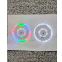 謝恩セール　 超薄型　光るLEDコースター ３色灯　２枚セット_画像8