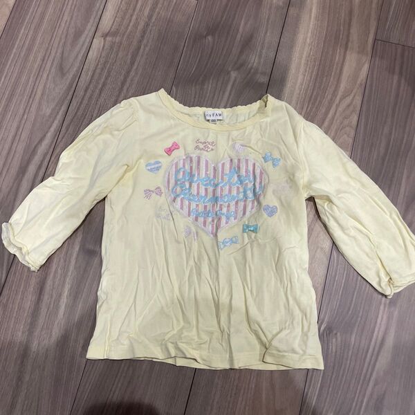 長袖Tシャツ AnyFam 女の子 130cm