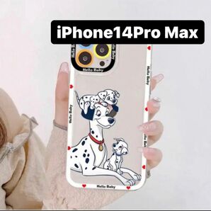 iPhone14Pro Maxケース　カバー　ディズニー　犬　ダルメシアン　101匹わんちゃん