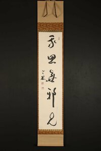 【模写】【一灯】【最終値下げ】vg3132〈丹羽廉芳〉書 曹洞宗管長 永平寺77世 静岡の人