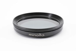 s2118★minolta ミノルタ POLARIZING FILTER 偏光フィルター 52mm