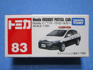 新品！即決！トミカ 83 Honda ホンダ インサイト パトロールカー