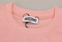 わけあり モスキーノ ティーンズ ロゴスエット シュガーローズ サイズ14才 MOSCHINO HWF05R LCA40 50209 size14 新品_画像4