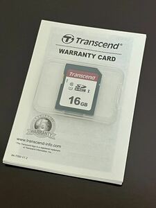 【新品未使用】Transcend製 SDカード 32GB