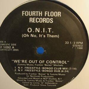O.N.I.T. (Oh No, It's Them!) - We're Out Of Control