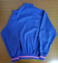 新品 未使用 スクールジャージ スポーツウエア 学校ジャージ 学校指定 体操着 体操服 ジャージ 女子 上着 ブルー ピンクライン Lサイズ_画像2