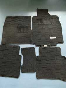  Nissan Nissan NISSAN genuine floor - mat set "Autech" Japan floor carpet pair mat Tiida March Primera 