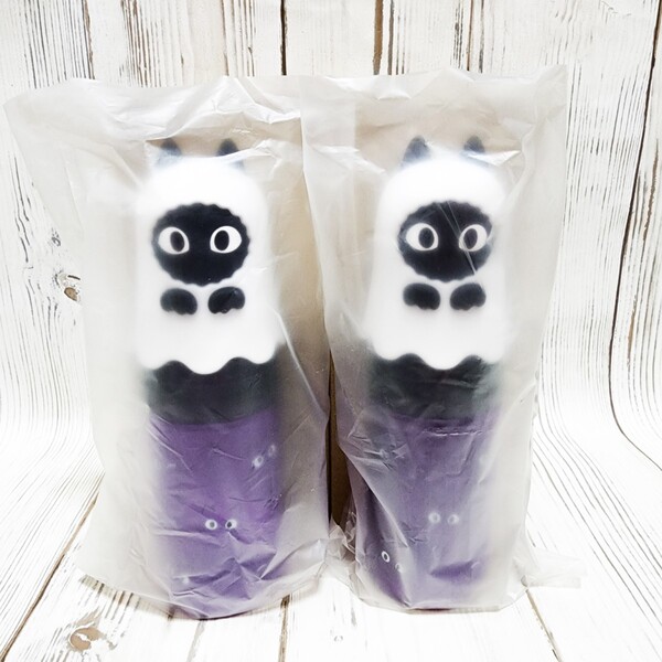 新品未使用 2個セット スタバ ハロウィン サニーボトルキャットゴーストリッド 500ml STARBUCKS スターバックス ペア