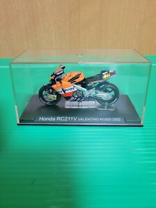 最終 デアゴスティーニ チャンピオンバイクコレクション ホンダ HONDA RC211V バレンティーノロッシ 2002年 MOTOGP 世界グランプリ 世界GP 