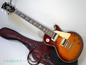 福原楽器Gaban LesPaul Custom FLG-600S 1972年頃☆ビニルレザーGIGバッグ付★良品 メンテナンス済