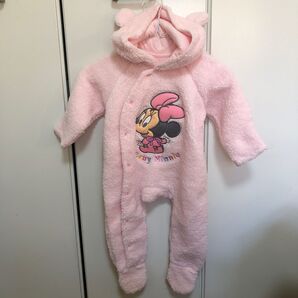 足付き バギーオール ミニー ミニーマウス ディズニー ロンパース 着ぐるみ なりきり うさぎ