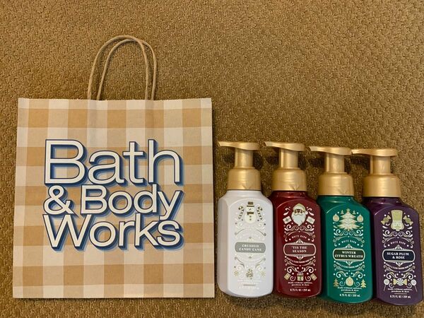 アメリカBath&Body Works ハンドソープ4本セット