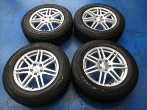 中古スタッドレスホイール4本BENZ・VW等☆ATS　TWIN　17インチ・ブリヂストン ブリザックDM-V2　２２５/６５－１７