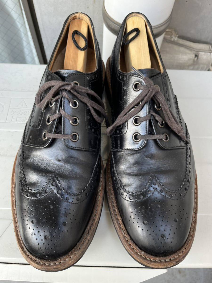 Tricker's ウイングチップ 9 5 トリッカーズ ウィングチップ 革靴