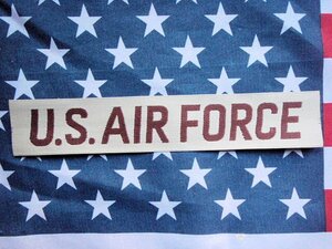 T20★アメリカ空軍　US　AIR　FORCE　タグ/米国空軍　コヨーテカラー　USAF/アメカジUS古着ミリタリーワッペン在日米軍払下げアメリカ雑貨