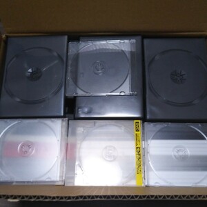 DVD空ケース　中古　トールケース71本　CDケースサイズ9枚
