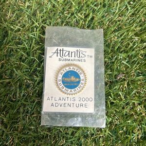 ★ATLANTIS 2000 ADVENTURE/SUBMARINES/ワイキキ/ハワイ/記念品/ピンバッジ★