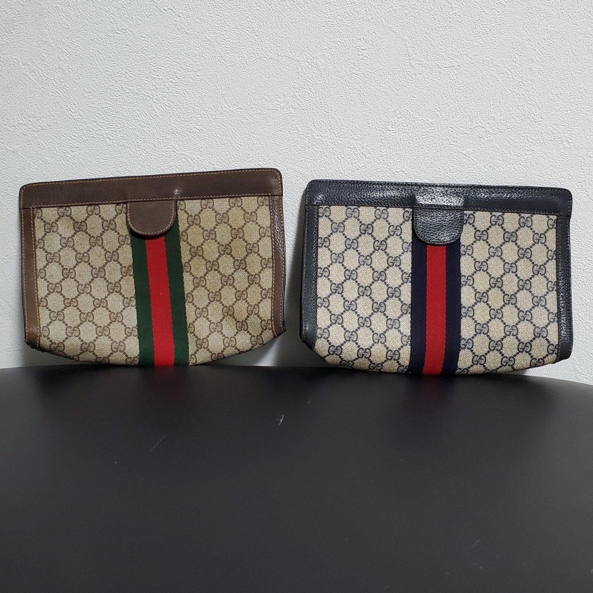 ヤフオク! -「gucci グッチ オールドグッチ クラッチバッグ gg柄