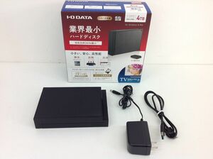 ●営ST262-60　I-O DATA アイ・オー・データ 外付け 録画用ハードディスク HDCZ-UT 4KC 日本製 4TB