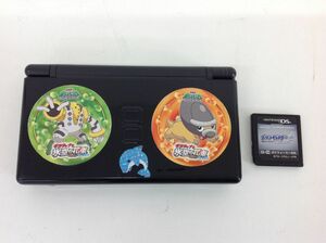 ●営FU092-60　【通電動作確認済み】 Nintendo DS Lite USG-001 本体 ソフト ポケットモンスター 銀 ソウルシルバー ポケモン