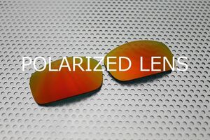 LINEGEAR　オークリー　X-Squared用　偏光レンズ　カーディナルレッド　Oakley　X-Metal