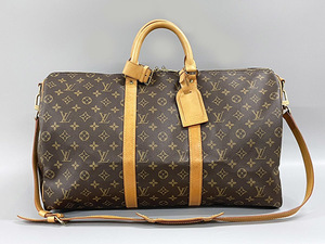 LOUIS VUITTON ルイ ヴィトン M41416 キーポル50 バンドリエール モノグラム 2WAY ボストンバッグ ショルダー 旅行鞄