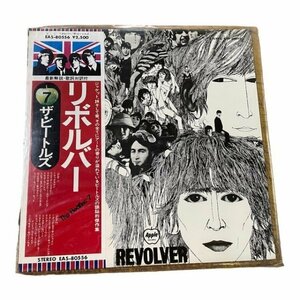 LP 帯付 美盤 ビートルズ / リボルバー 日本盤 EAS-80556