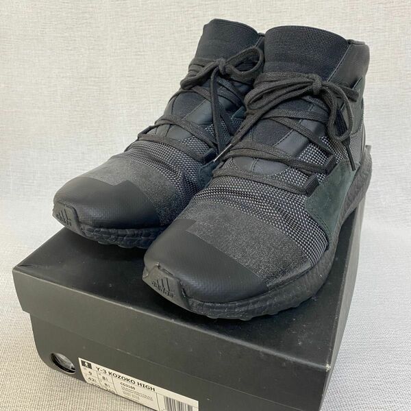 Y-3 KOZOKO HIGH "BLACK" CG3160 （ワイスリー コゾコ ハイ コアブラック）