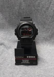 ▼DW-6900MS-1JF ▼CASIO G-SHOCK ▼RED EYE Matte Black ▼カシオ Gショック レッドアイ トリグラフ 三つ目 マットブラック 赤黒