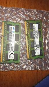 SAMSUNG PC3L-12800S 16GB set (8GB×2 sheets ) Note PC for memory 