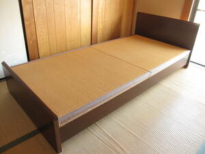  bedding France Bed tatami bed wooden single dark brown tatami is tatami shop san . separate order bed single bed 