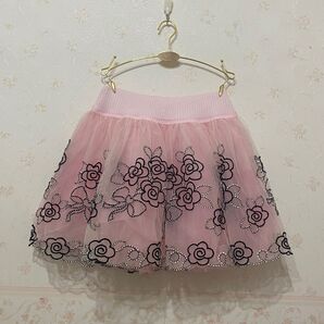 新品★MONNALISA★レースのスカートモナリザ