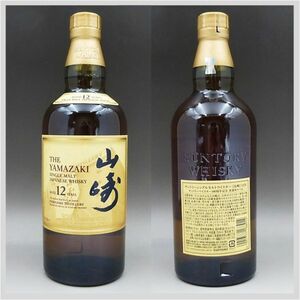 SUNTORY WHISKY サントリー 山崎 12年 100th ANNIVERSARY 記念 シングルモルト ウイスキー 700ml 43％ 未開栓 国内酒 ★ 希少品 22-0005-01