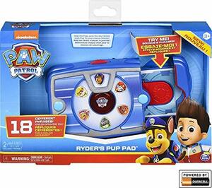 pau Patrol toy rider`s pap pad intellectual training toy English blue [ parallel imported goods ]