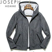 定価4.9万▼ ジョゼフ オム　フーデッドジャケット　マウンテンパーカ　止水ジップ　46　Mサイズ　JOSEPH HOMME　ジョセフ　オンワード樫山_画像1