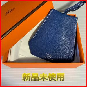 【HERMES】【新品未使用】ブルー　クロシェット★送料無料