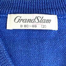 マンシングウェアグランドスラム　GRANDSLAM MUNSINGWEAR　ビンテージ　レディース　トップス　V字ネック　ニット　長袖_画像8