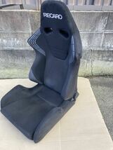 売り切り出品！！RECARO レカロ正規品 レカロシートSR-6 KK100S BK/BK カムイブラック×カムイブラック　運転席　セミバケットシート_画像5