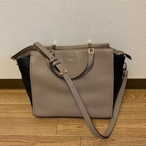 01/31値下げ　kate spade new york レザーバッグ