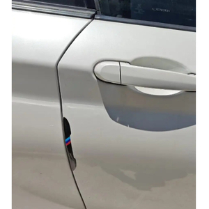 BMW エッジ プロテクター ４個１セット カーボン 車 ドア 傷 ガード 防止 ステッカー 保護 カバー トリコロール 外装 ガーニッシュ トリム