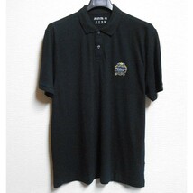 アバクロ*Abercrombie&Fitch*US:XXL/ブラック/クレストロゴ半袖ポロシャツ_画像4