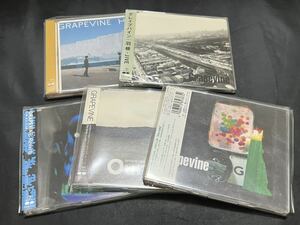 【菅:KMD1408】GRAPEVINE グレイプロバイン　5点セット　中古　CD