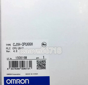 新品　OMRON/オムロン　CJ1H-CPU66H　PLC 【保証付き】【送料無料】