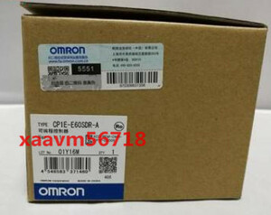 新品　OMRON/オムロン　CP1E-E60SDR-A　PLC 【保証付き】【送料無料】