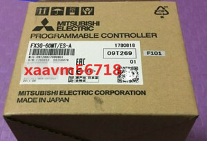 新品　MITSUBISHI/三菱　FX3G-60MT/ES-A　PLC　【保証付き】【送料無料】