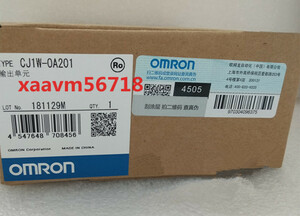 新品　OMRON/オムロン　CJ1W-OA201　CPUユニット 【保証付き】【送料無料】